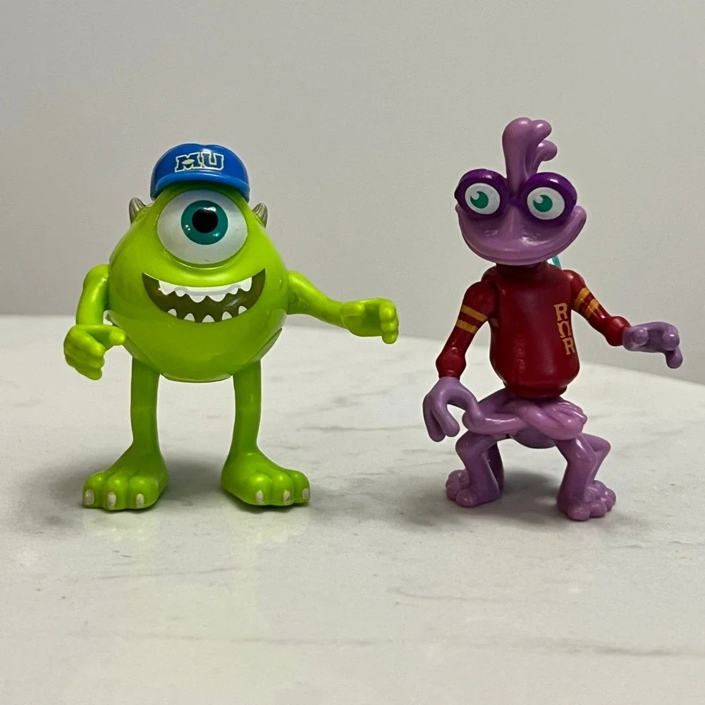 Disney Pixar Monsters Inc Mike Wazowski Randall‎ Boggs Figures PVC Toys Figurine
